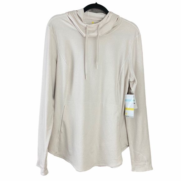 Zella Taryn Ultrasoft Recycled Pullover Hoodie Top - Picture 3 of 4